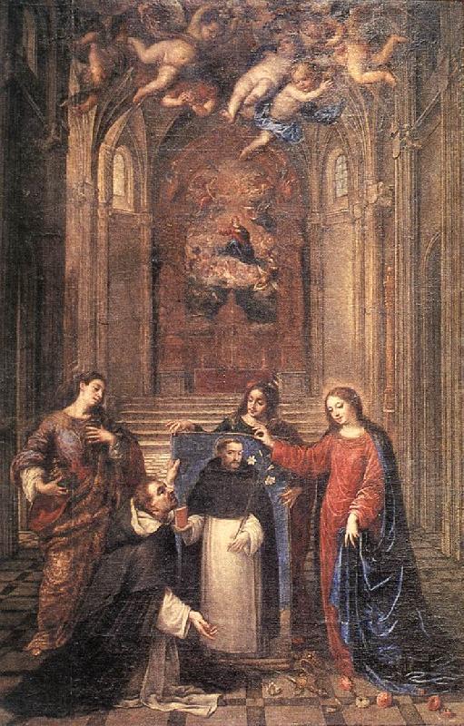 PEREDA, Antonio de St Dominic Norge oil painting art